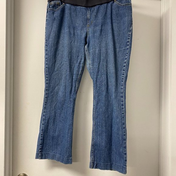Liz Lange maternity jeans, size 16 - Picture 2 of 8